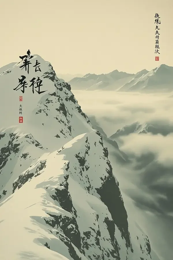 雪线之上 电影海报 冒险 剧情 户外